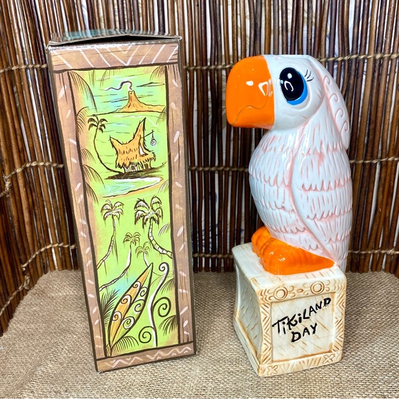 Rosita Parrot Tiki Mug Tiki Tony Adventureland Tikiland Enchanted Tiki Room Cup - Picture 2 of 12